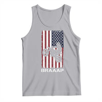 Dirt Bike Tank Top Braaap American Flag Motocross - Wonder Print Shop