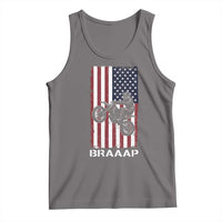 Dirt Bike Tank Top Braaap American Flag Motocross - Wonder Print Shop