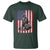 Patriotic Racing Car American Flag Race T Shirt - Wonder Print Shop