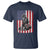 Patriotic Racing Car American Flag Race T Shirt - Wonder Print Shop