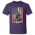 Patriotic Racing Car American Flag Race T Shirt - Wonder Print Shop