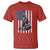 Patriotic Racing Car American Flag Race T Shirt - Wonder Print Shop