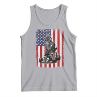 Patriotic Racing Car American Flag Race Tank Top - Wonder Print Shop
