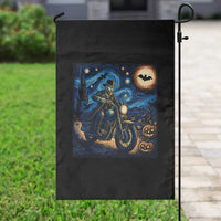 Dirt Bike Garden Flag Van Gogh Starry Night Halloween Biker - Wonder Print Shop