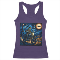 Dirt Bike Racerback Tank Top Van Gogh Starry Night Halloween Biker - Wonder Print Shop