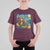 Dirt Bike Motocross T Shirt For Kid Jesus Santa Christmas Starry Night - Wonder Print Shop