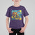 Dirt Bike Motocross T Shirt For Kid Jesus Santa Christmas Starry Night - Wonder Print Shop