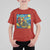 Dirt Bike Motocross T Shirt For Kid Jesus Santa Christmas Starry Night - Wonder Print Shop