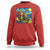 Dirt Bike Motocross Sweatshirt Jesus Santa Christmas Starry Night - Wonder Print Shop