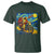 Dirt Bike Motocross T Shirt Jesus Santa Christmas Starry Night - Wonder Print Shop