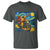 Dirt Bike Motocross T Shirt Jesus Santa Christmas Starry Night - Wonder Print Shop