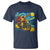 Dirt Bike Motocross T Shirt Jesus Santa Christmas Starry Night - Wonder Print Shop