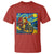 Dirt Bike Motocross T Shirt Jesus Santa Christmas Starry Night - Wonder Print Shop
