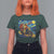 Dirt Bike Motocross T Shirt For Women Jesus Santa Christmas Starry Night - Wonder Print Shop