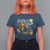 Dirt Bike Motocross T Shirt For Women Jesus Santa Christmas Starry Night - Wonder Print Shop