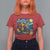 Dirt Bike Motocross T Shirt For Women Jesus Santa Christmas Starry Night - Wonder Print Shop