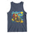 Dirt Bike Motocross Tank Top Jesus Santa Christmas Starry Night - Wonder Print Shop