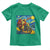 Dirt Bike Motocross Toddler T Shirt Jesus Santa Christmas Starry Night - Wonder Print Shop