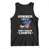 Sprint Car Racing Tank Top Summer Nights And Dirt Track Lights - Wonder Print Shop