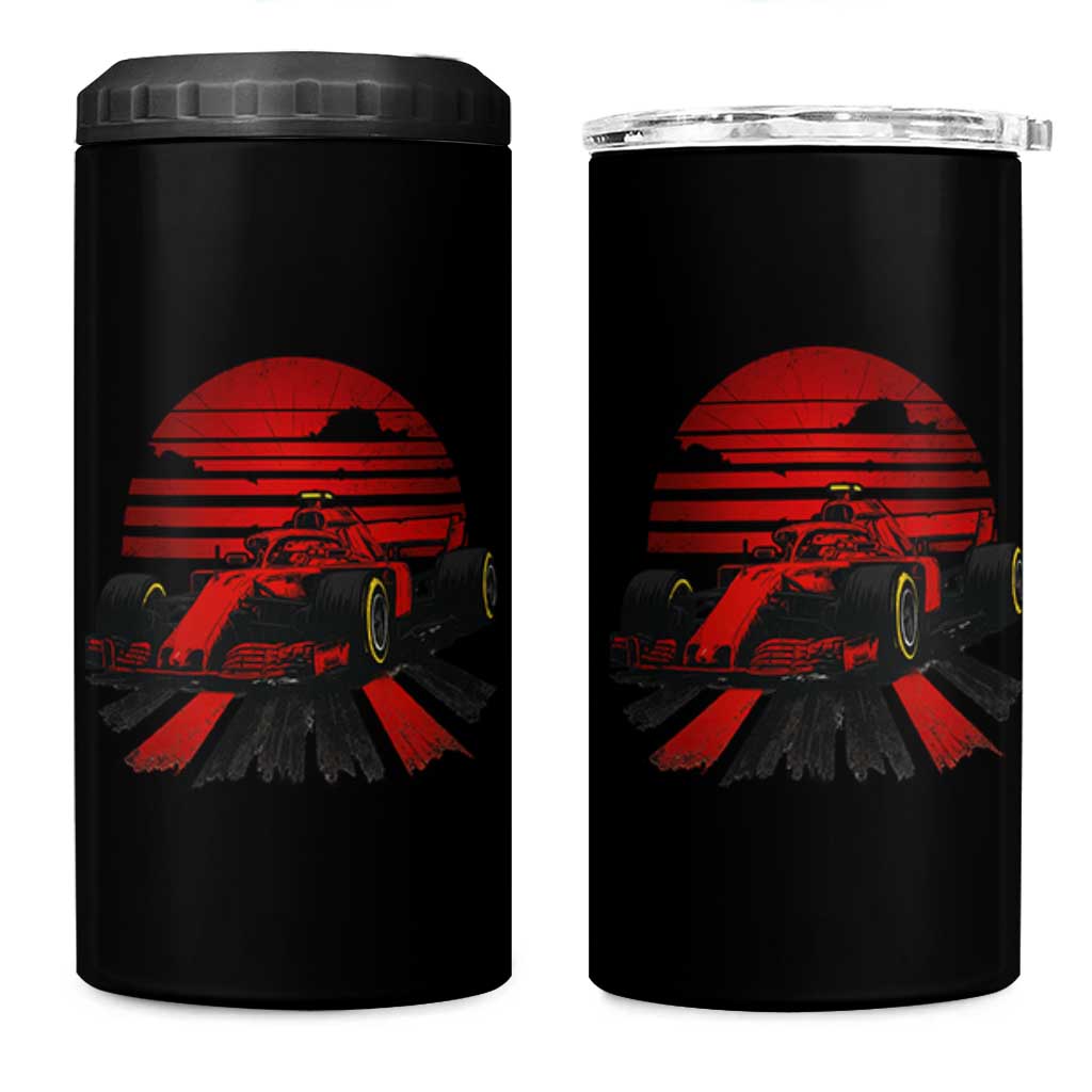 Racing Car Red Speed Motorsport 4 in 1 Can Cooler Tumbler - Wonder Print Shop