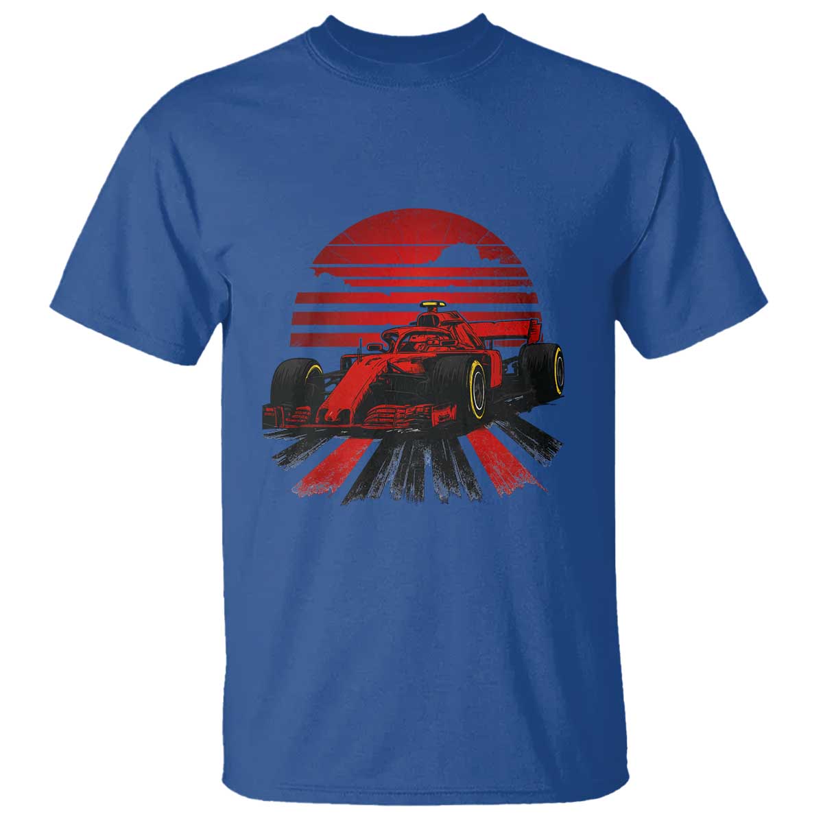 Racing Car Red Speed Motorsport T Shirt - Wonder Print Shop