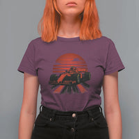 Racing Car Red Speed Motorsport T Shirt For Women - Wonder Print Shop