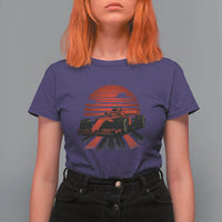 Racing Car Red Speed Motorsport T Shirt For Women - Wonder Print Shop