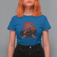 Racing Car Red Speed Motorsport T Shirt For Women - Wonder Print Shop