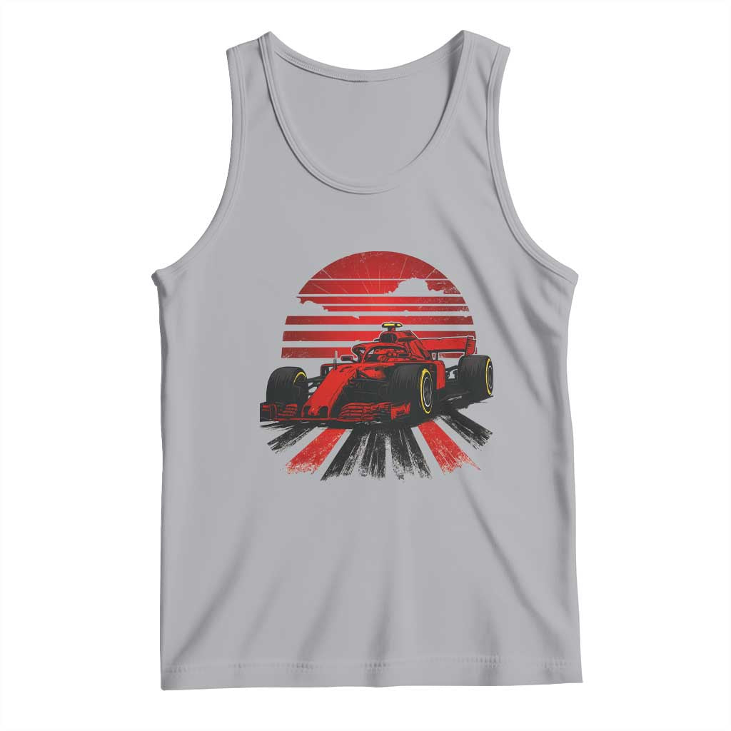 Racing Car Red Speed Motorsport Tank Top - Wonder Print Shop