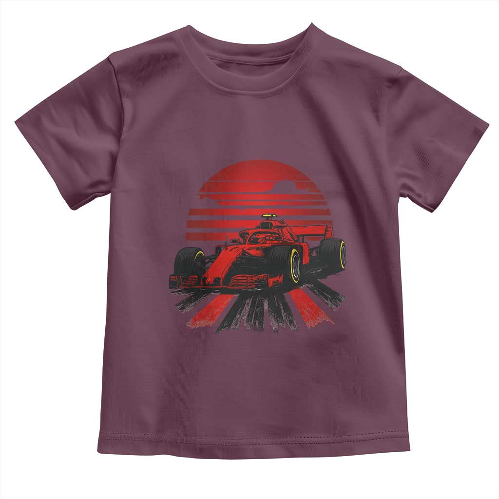 Racing Car Red Speed Motorsport Toddler T Shirt - Wonder Print Shop