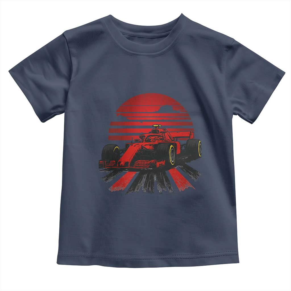 Racing Car Red Speed Motorsport Toddler T Shirt - Wonder Print Shop