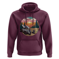Sprint Car Dirt Track Racing Sunset Motorsports Hoodie - Wonder Print Shop
