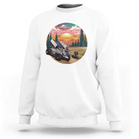 Sprint Car Dirt Track Racing Sunset Motorsports Sweatshirt - Wonder Print Shop