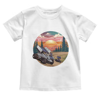 Sprint Car Dirt Track Racing Sunset Motorsports Toddler T Shirt - Wonder Print Shop