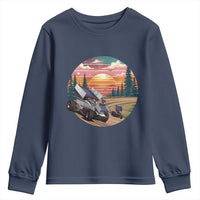 Sprint Car Dirt Track Racing Sunset Motorsports Youth Sweatshirt - Wonder Print Shop