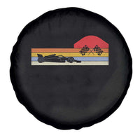 Racing Car Retro Style Vintage Spare Tire Cover - Wonder Print Shop