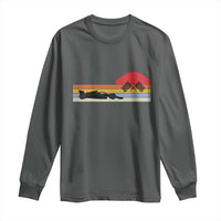 Racing Car Retro Style Vintage Long Sleeve Shirt - Wonder Print Shop