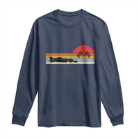 Racing Car Retro Style Vintage Long Sleeve Shirt - Wonder Print Shop