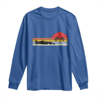 Racing Car Retro Style Vintage Long Sleeve Shirt - Wonder Print Shop
