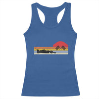 Racing Car Retro Style Vintage Racerback Tank Top - Wonder Print Shop