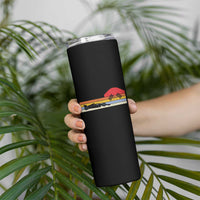 Racing Car Retro Style Vintage Skinny Tumbler