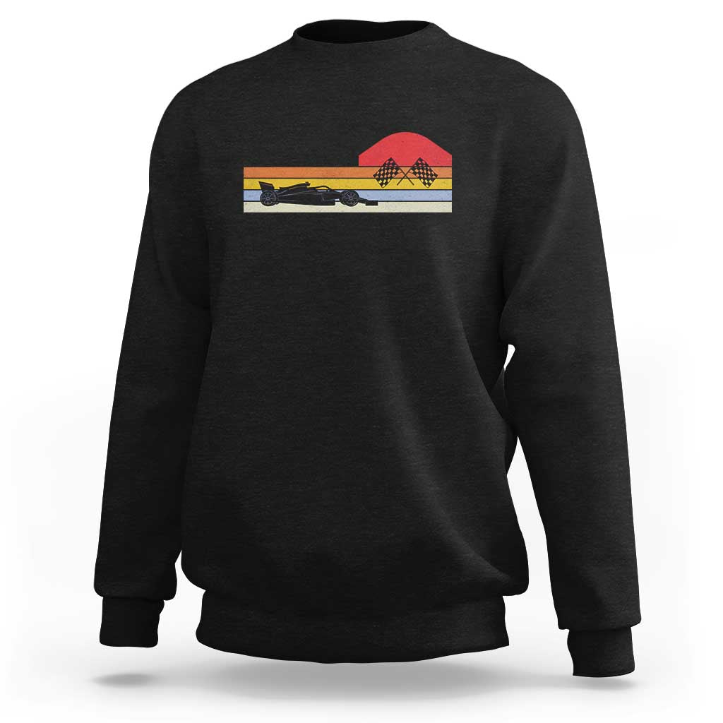 Racing Car Retro Style Vintage Sweatshirt - Wonder Print Shop
