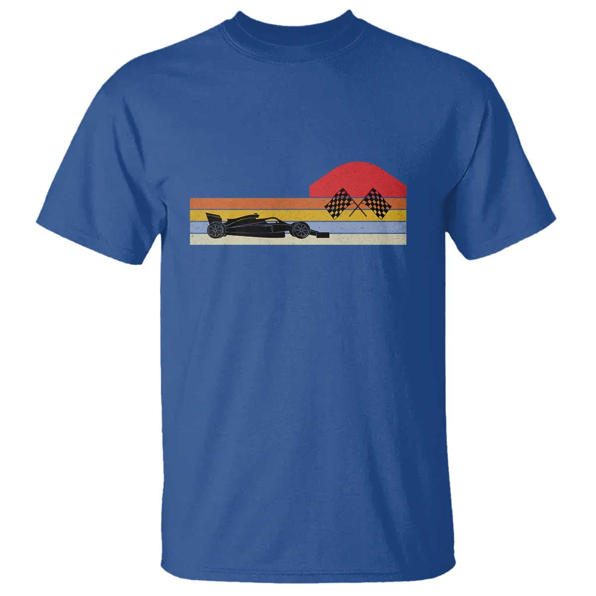 Racing Car Retro Style Vintage T Shirt - Wonder Print Shop
