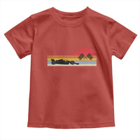 Racing Car Retro Style Vintage Toddler T Shirt - Wonder Print Shop