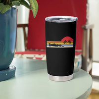 Racing Car Retro Style Vintage Tumbler Cup