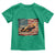 Racing Car Toddler T Shirt Patriotic American Flag Race - Wonder Print Shop