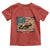 Racing Car Toddler T Shirt Patriotic American Flag Race - Wonder Print Shop