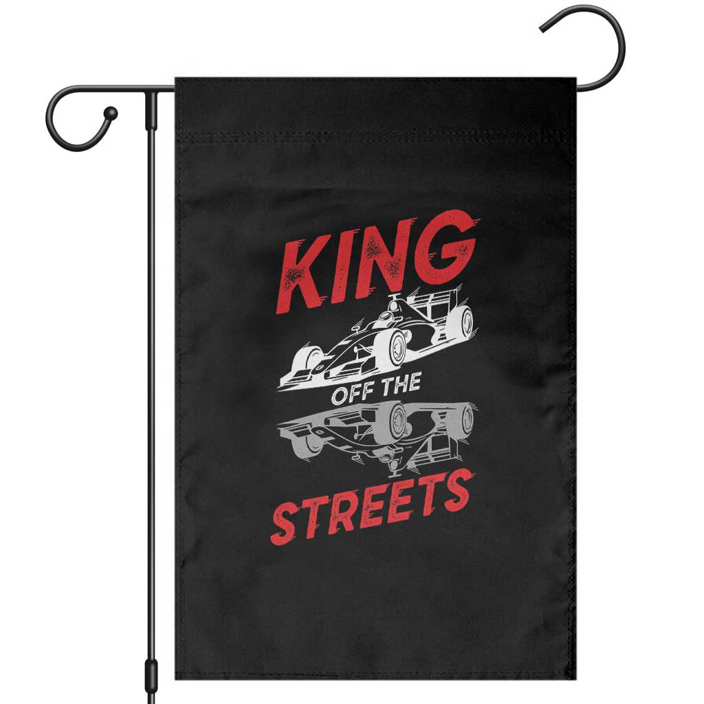 Racing Car Garden Flag King Of The Streets - Wonder Print Shop