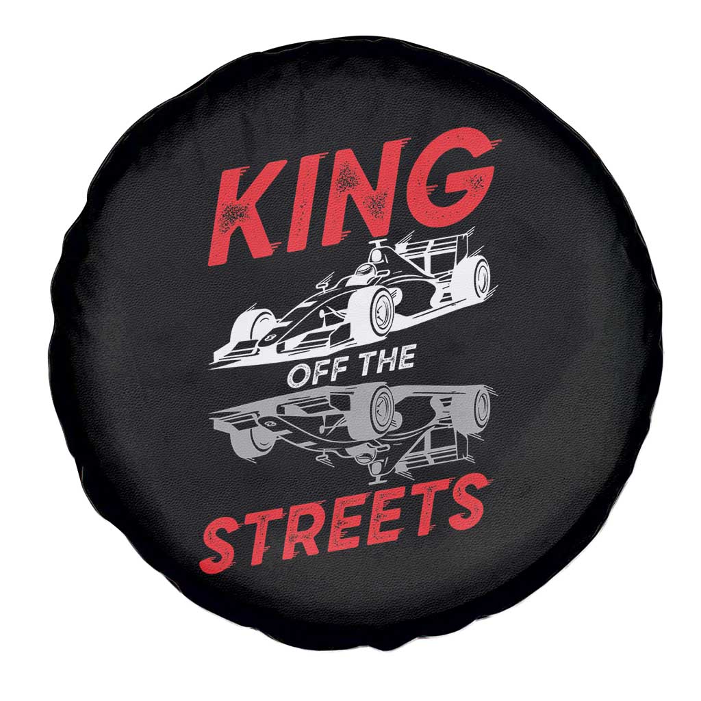 Racing Car Spare Tire Cover King Of The Streets - Wonder Print Shop