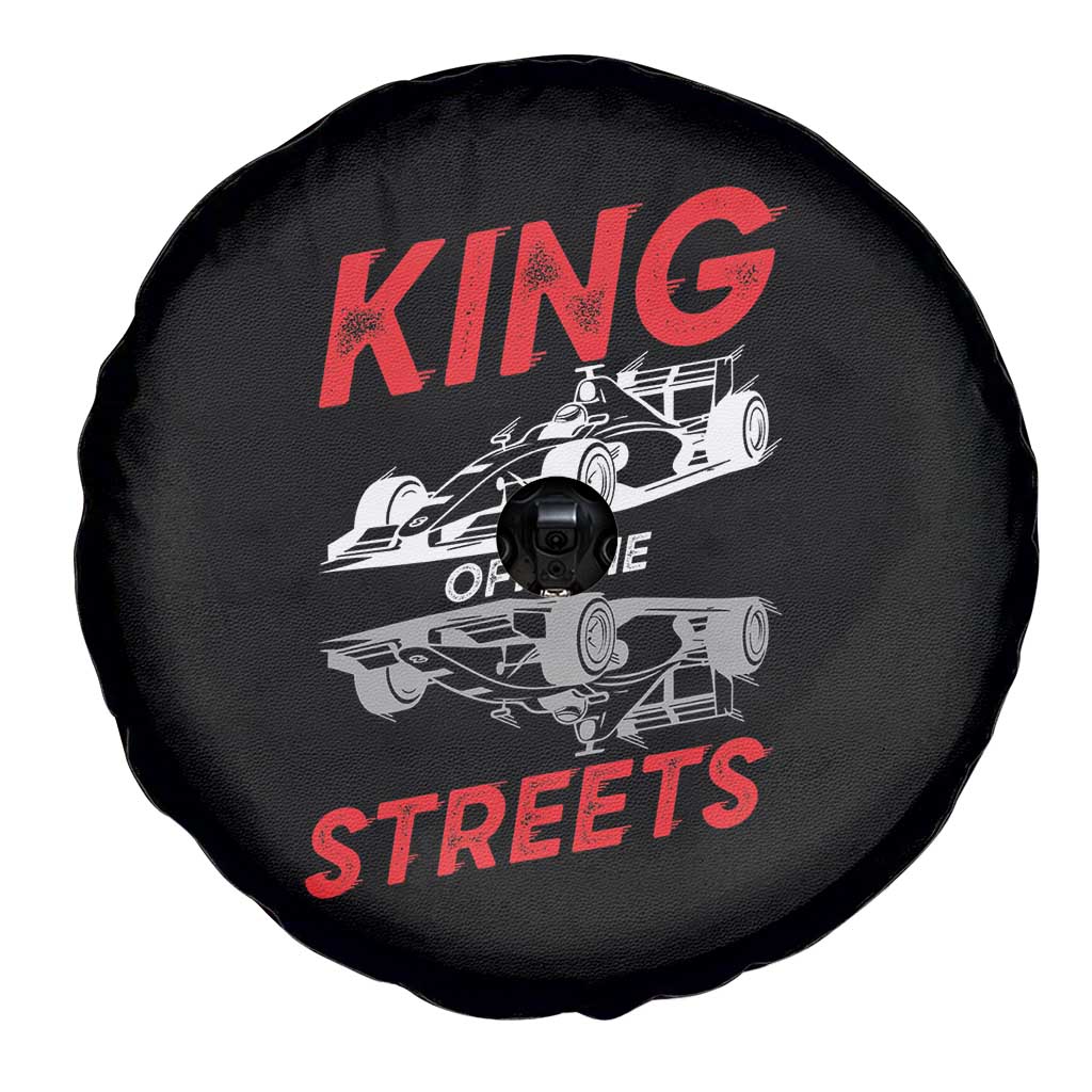 Racing Car Spare Tire Cover King Of The Streets - Wonder Print Shop